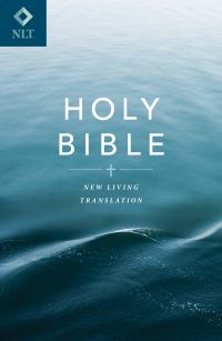 Book Cover for Gift and Award Bible NLT (Softcover, Blue) by Tyndale