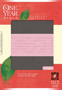 Book Cover for One Year Bible-NLT-Slimline by Tyndale