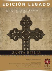 Book Cover for Santa Biblia NTV, Edición Legado (Piel Genuina, Negro/Café, Letra Roja) by Tyndale