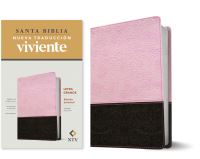 Book Cover for Santa Biblia NTV, Edición Personal, Letra Grande, DuoTono (SentiPiel, Rosa/Café, Letra Roja) by Tyndale