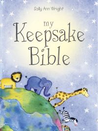 Book Cover for My Keepsake Bible by Sally Ann Wright, Anno Domini Publishing