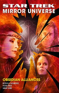 Book Cover for Obsidian Alliances by Keith R A DeCandido, Peter David, Sarah Shaw, Gene Roddenberry