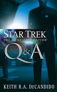 Book Cover for Q & A by Keith R. A. DeCandido, Gene Roddenberry