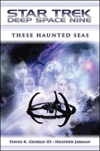 Book Cover for These Haunted Seas by David R George, Heather Jarman, Gene Roddenberry, Rick Berman, Michael Piller