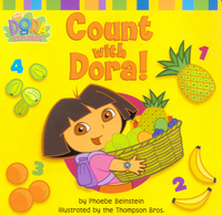 Book Cover for Count With Dora! by Phoebe Beinstein, Thompson Bros