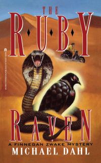 Book Cover for The Ruby Raven by Michael Dahl