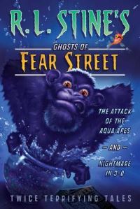 Book Cover for The Attack of the Aqua Apes and Nightmare in 3-D by R L Stine