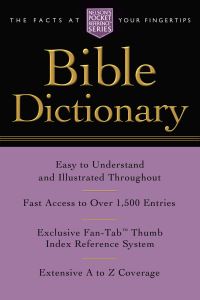 Book Cover for Pocket Bible Dictionary by Thomas Nelson