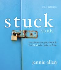 Book Cover for Stuck Bible Study Guide by Jennie Allen