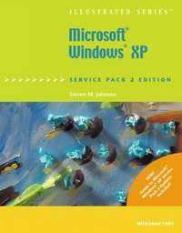 Book Cover for Microsoft Windows XP Illustrated Introductory by Steve Johnson