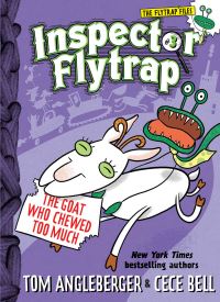 Book Cover for The Goat Who Chewed Too Much by Tom Angleberger