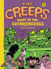 Book Cover for Night of the Frankenfrogs by Chris Schweizer