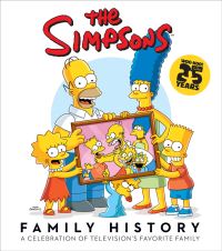 Book Cover for The Simpsons Family History by Matt Groening