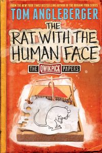 Book Cover for The Rat With the Human Face by Tom Angleberger