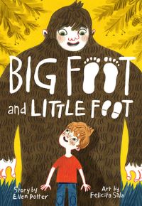 Book Cover for Big Foot and Little Foot by Ellen Potter