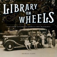 Book Cover for Library on Wheels by Sharlee Mullins Glenn