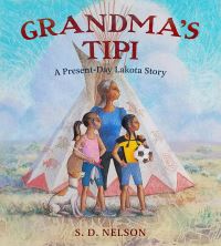 Book Cover for Grandma's Tipi by SD Nelson