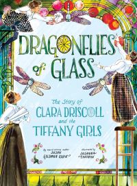 Book Cover for Dragonflies of Glass by Susan Goldman Rubin