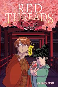 Book Cover for Red Threads by ila NguyenHayama