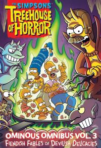 Book Cover for The Simpsons Treehouse of Horror Ominous Omnibus Vol. 3 by Matt Groening