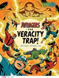Book Cover for The Avengers in the Veracity Trap! by Chip Kidd