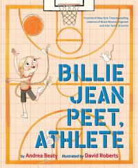 Book Cover for Billie Jean Peet, Athlete by Andrea Beaty