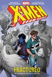 Book Cover for Fractured (X-Men Team Spirit Book 1) by Nick Brooks