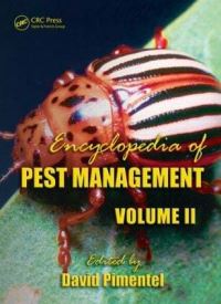 Book Cover for Encyclopedia of Pest Management, Volume II by David Pimentel