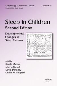 Book Cover for Sleep in Children by Carole L Marcus
