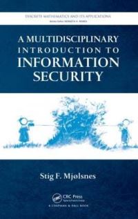 Book Cover for A Multidisciplinary Introduction to Information Security by Stig F Mjølsnes
