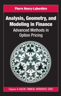 Book Cover for Analysis, Geometry, and Modeling in Finance by Pierre Henry-Labordère