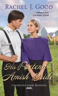 Book Cover for His Pretend Amish Bride by Rachel J Good