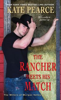Book Cover for Rancher Meets His Match, The by Kate Pearce