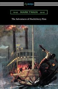 Book Cover for The Adventures of Huckleberry Finn (With an Introduction by Brander Matthews) by Mark Twain