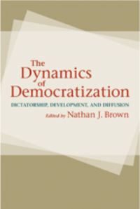 Book Cover for The Dynamics of Democratization by Nathan J Brown