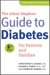 Book Cover for The Johns Hopkins Guide to Diabetes by Christopher D Saudek, Richard R Rubin, Thomas W Donner