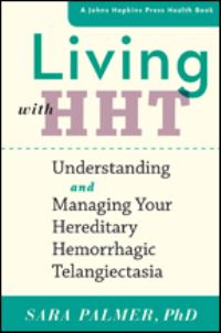 Book Cover for Living With HHT by Sara Palmer