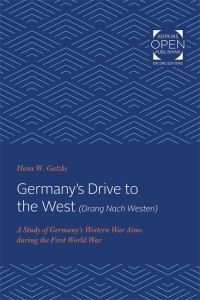 Book Cover for Germany's Drive to the West (Drang Nach Westen) by Hans W Gatzke