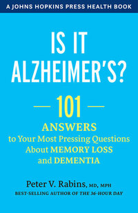 Book Cover for Is It Alzheimer's? by Peter V Rabins