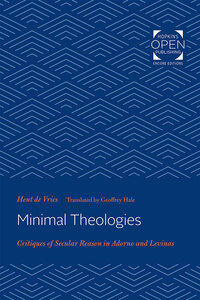 Book Cover for Minimal Theologies by Hent de Vries