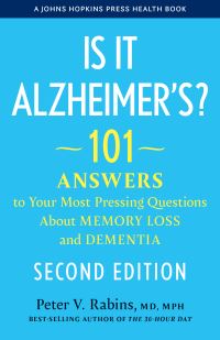 Book Cover for Is It Alzheimer's? by Peter V Rabins