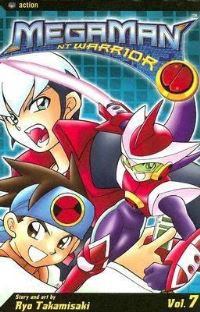 Book Cover for MegaMan NT Warrior by Ryo Takamisaki