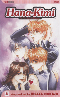 Book Cover for Hana-Kimi. Vol. 8 by Hisaya Nakajo