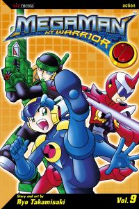 Book Cover for MegaMan NT Warrior by Ryo Takamisaki
