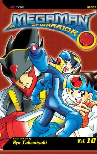 Book Cover for MegaMan NT Warrior by Ryo Takamisaki