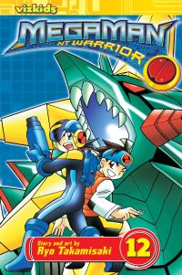 Book Cover for MegaMan NT Warrior by Ryo Takamisaki