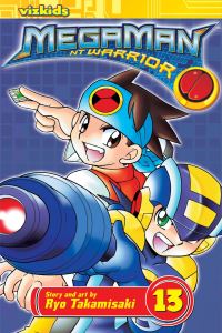Book Cover for MegaMan NT Warrior by Ryo Takamisaki