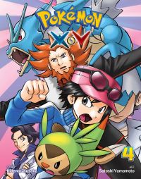 Book Cover for Pokémon XY. 4 by Hidenori Kusaka