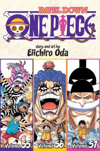Book Cover for One Piece. Volume 55, Volume 56, Volume 57 by Eiichiro Oda