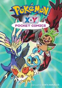 Book Cover for Pokémon XY Pocket Comics by Santa Harukaze